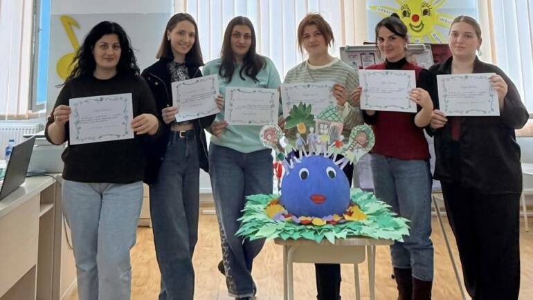 პროფესიული საგანმანათლებლო პროგრამა „სკოლამდელი აღზრდა“.